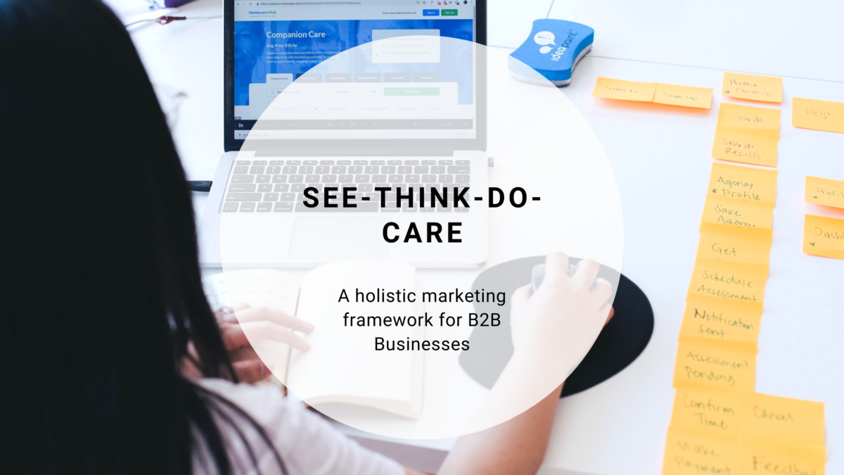 See Think Do Care: A Marketing Framework for B2B