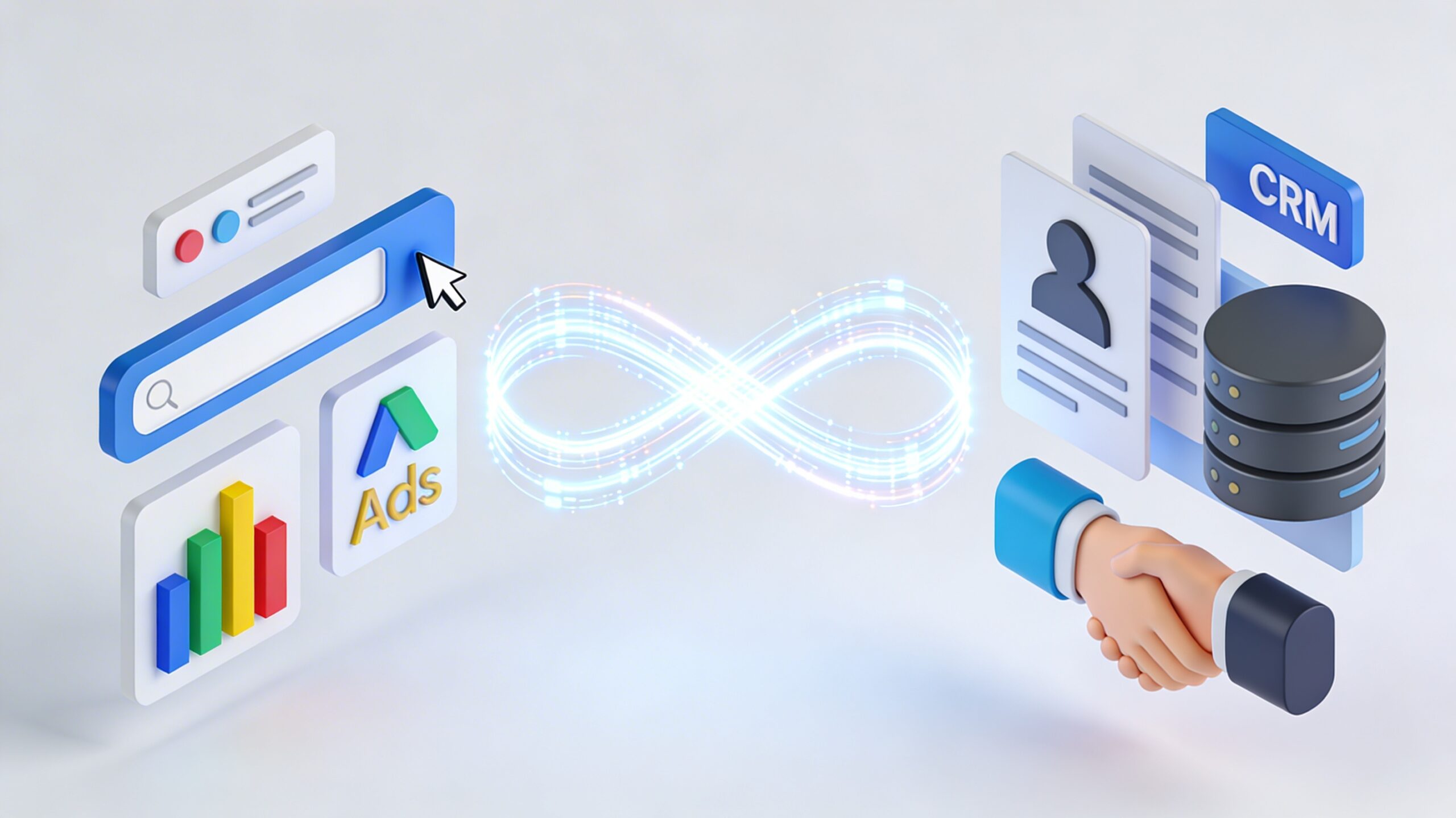 B2B Google Ads mit CRM verknüpfen