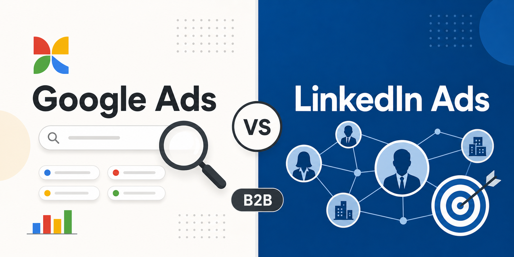 Google Ads vs. LinkedIn Ads for B2B